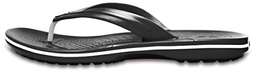 Crocs Crocband Flip, Tongs Mixte, Noir, 38/39 EU