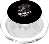 Fireworks Director Ignite The Night With Fireworks Delight PopSockets PopGrip for MagSafe