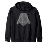 Star Wars Darth Vader Paisley Helmet Zip Hoodie