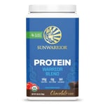 Sunwarrior Plant Based Protein Warrior Blend Chocolate Flavor 750g Organic Powdr