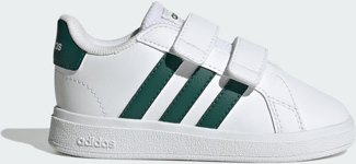 Adidas Adidas Grand Court Lifestyle Hook And Loop Skor Urheilu CLOUD WHITE / COLLEGIATE GREEN / CLOUD WHITE