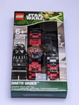 LEGO Star Wars 9002908 Darth Vader CW Analogue Watch NEW NO MINIFIGURE INCLUDED