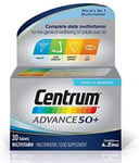 Centrum Advance 50 Multivitamin Mineral Tablets 24 Essential Nutrients Includin