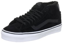 Vans U Mid Skool 77, Baskets mode mixte adulte - Noir (Black), 39 EU (6 UK) (7 US)