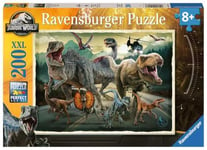 Ravensburger - Puzzle Enfant - Puzzle 200 pièces XXL - L'univers de Jurassic World - À partir de 8 ans - Puzzle de qualité supérieure - Carton épais et résistant - Aventure - 12001058