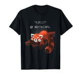 Red Panda Cute Lazy Animal T-Shirt