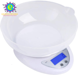 Weighing Scales Kitchen with Mixing Bowl, Multifunction Food Scale, Weigh Food