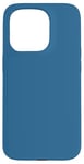 Coque pour iPhone 15 Pro Couleur bleu acier