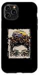 iPhone 11 Pro Monster Trucks Smashers Jam Hot Messy Bun Hair Leopard Case