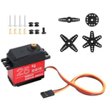 Digital Servo Moteur Binghe 25KG Servo Moteur Digital Servomoteur High Torque Servo RC Servo 180° pour Rc hélicoptère/radiocommandé/Robot/RC Car Compatible avec Arduino