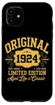 Coque pour iPhone 11 Original 1924 "Aged like a Classic" 100e anniversaire