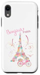 iPhone XR Bonjour Paris Eiffel Tower The Sign Of Love France Parisian Case