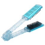 Hair Straightener Clamp Brush Exquisite Double Sided Hair Straightening Splint