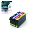 Tonerweb Epson WorkForce Pro WF-7835 DTWf - Blekkpakke Sort Cyan Magenta Gul 405 XL (1100 sider) Erstattter C13T05H64010 1P0405X-4 87792