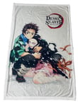 Homadict Plaid Sherpa 100X150 CM Demon Slayer Yaiba & Character