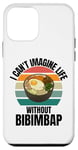 iPhone 12 mini Retro Cute Bibimbap I Can't Imagine Life Without Bibimbap Case