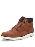 Timberland Bradstreet Leather Chukka Boots - Brown, Brown, Size 10, Men