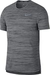 Nike Miler Essential 2.0 T-Shirt pour Homme XXL Noir/Heather/Reflective Silver
