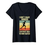 Womens Cross Country Coach Appreciation Running Coach Men Women V-Neck T-Shirt