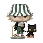 Bleach Pop! Animation Figure in Vinile Kisuke Urahara & Yoruichi 9 Cm Funko