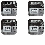 4 pile Maxell 377 sr626sw