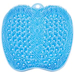 BESKAR Brosse Pieds Douche avec Ventouses Antidérapantes, Foot Spa Brosse pour Nettoyer et Exfolier les Pieds, pas de Flexion, pied Acupuncture Mat pour Détendre Les Pieds