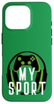 Coque pour iPhone 16 Pro Jeu compétitif Esport My Sport