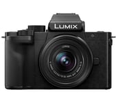 PANASONIC Lumix DC-G100DVEBK Mirrorless Camera with 12-32 mm f/3.5-5.6 Lens - Black, Black