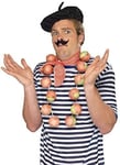 Comedy Fake Onion Garland Traditional Frenchman France Fancy Dress Prop