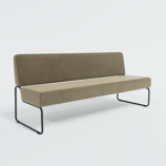 Soffa Play - Modul 190 cm, Tyg Nevotex Eros Trend 36 - Brun