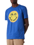 PS Paul Smith Cotton Regular Fit Palm Tree Logo T-Shirt, Blue