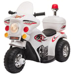 Toddler 3km/h Electric Ride On Motorbike  Lights Music Horn Storage