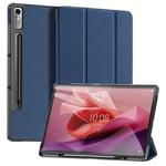 DUX DUCIS Lenovo Tab P12 DOMO Series Trifold Suojakotelo - Sininen