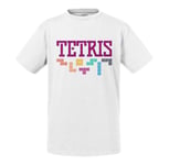 T-Shirt Enfant Tetris Jeux Vidéo Retro Gaming Vintage