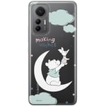 ERT GROUP mobile phone case for Xiaomi MI 12 LITE original and officially Licensed Disney pattern Winnie the Pooh & Friends 040 adapted to the shape of the mobile phone, partially transparent