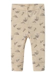 Name It Wang ull Boats leggings baby - pure cashmere