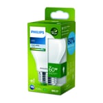 Philips LED-lamppu E27 4W 4000K, huurrettu lasi