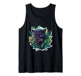 Nature Inspired Black Panther Graphic Cute Black Panther Tank Top