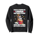 Maple syrup making maple tapping Sweatshirt