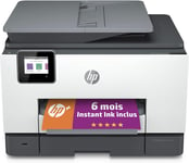 Officejet Pro 9022E Imprimante Tout En Un-Jet D'Encre Couleur 6 Mois D'Instant Ink Inclus Avec+Impression/Copie/Scan/Fax,Chargeur Automatique De Documents,Recto/Verso Automatique,Wifi)