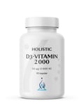 Holistic D-Vitamin 2000 IE 90 kapslar