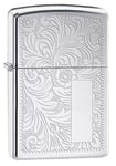 Zippo 50850043 Briquet Venetian - Chrome