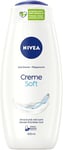 NIVEA Creme Soft Shower Gel 500 ml Delicately Scented Shower Gel with Velvety So