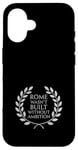 Coque pour iPhone 16 Les amateurs d'histoire de la Rome antique Empire romain