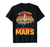 Mars Planet Martian Retro Vintage Rocket T-Shirt