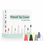 Pencil Tip Covers suitable for Apple Pencil + iPad Pro Stylus Touchscreen Pen