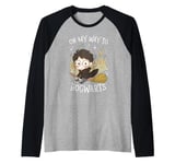 Harry Potter On My Way To Hogwarts Raglan Baseball Tee