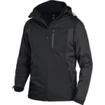 FHB - Veste en softshell jannik taille m anthracite/noir 100 % pes