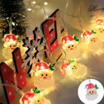 Mub- 10 LED Christmas 1.5m Glass Custom Holiday Indoor Battery USB Operated  LED String Light Christmas Party light 2