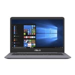 ASUS P14 P1410UA-BV706R - Intel Core i3 - 8130U / 2.2 GHz - Win 10 Pro 64 bits - UHD Graphics 620 - 4 Go RAM - 256 Go SSD - 14" 1366 x 768 (HD) - Wi-Fi 5 - gris